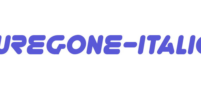 YoureGone-Italic Font Download