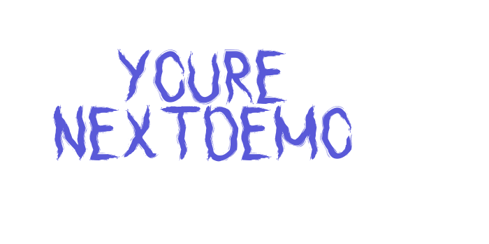 Youre NextDemo Font Download