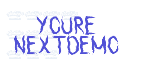 Youre NextDemo-font-download