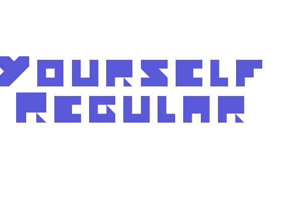 Yourself Regular Font