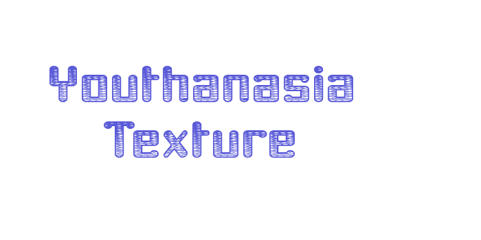 Youthanasia Texture Font Download