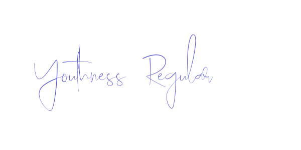 Youthness Regular font free