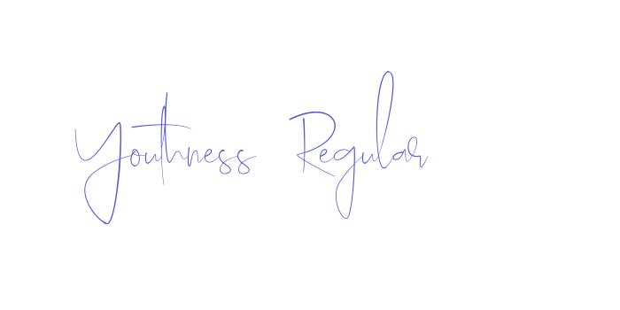 Youthness Regular Font Download