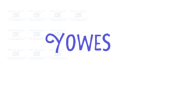 Yowes font free