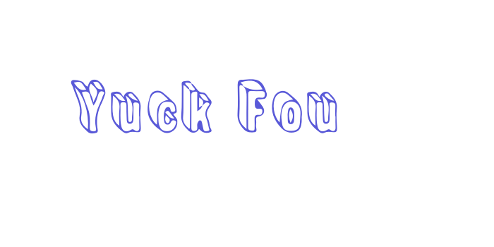 Yuck Fou Font Download