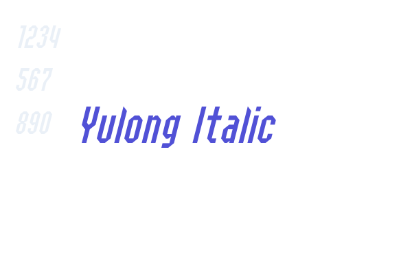 Yulong Italic