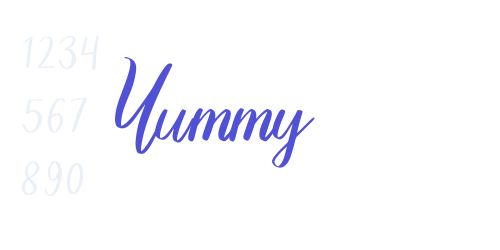 Yummy-font-download
