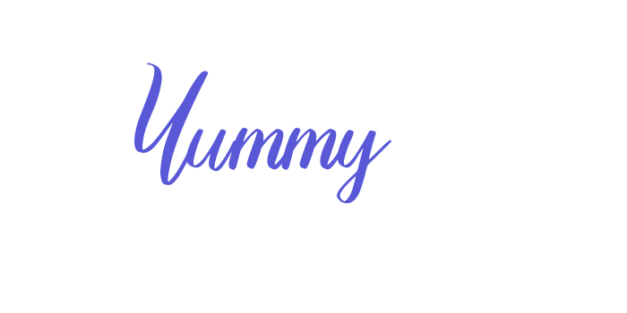 Yummy Font