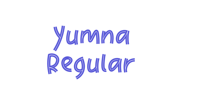 Yumna Regular Font