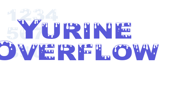 Yurine Overflow font free