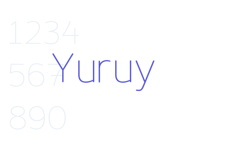 Yuruy Font Download