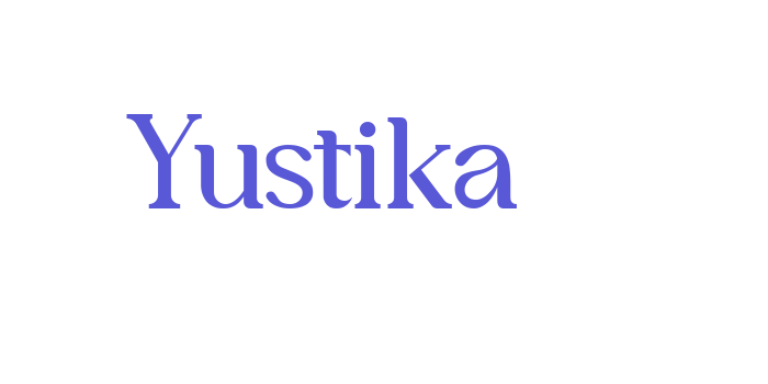 Yustika Font Download