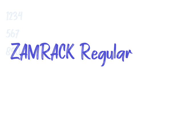 ZAMRACK Regular Font Download