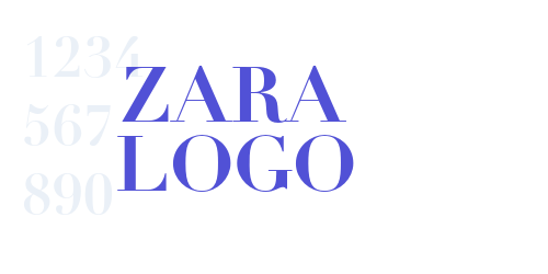 ZARA LOGO-font-download