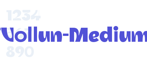 ZTVollun-Medium-font-download