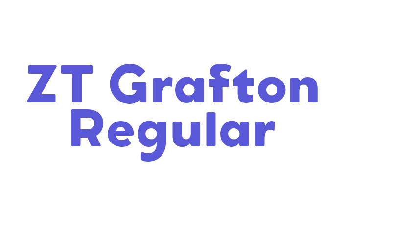 ZT Grafton Regular Font Download