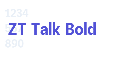 ZT Talk Bold