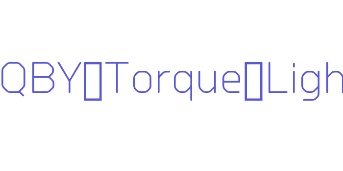 ZVXQBY+Torque-Light Font Download