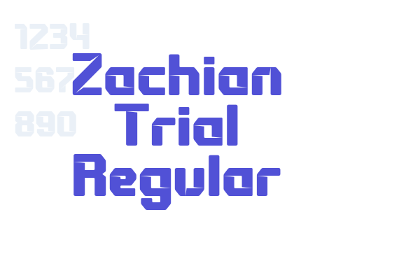 Zachian Trial Regular