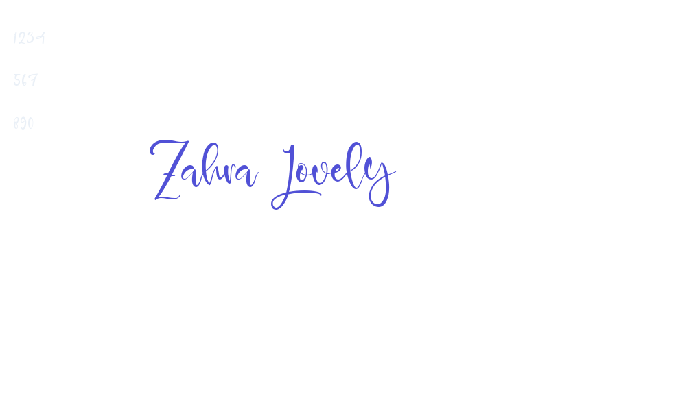 Zahra Lovely-font-download