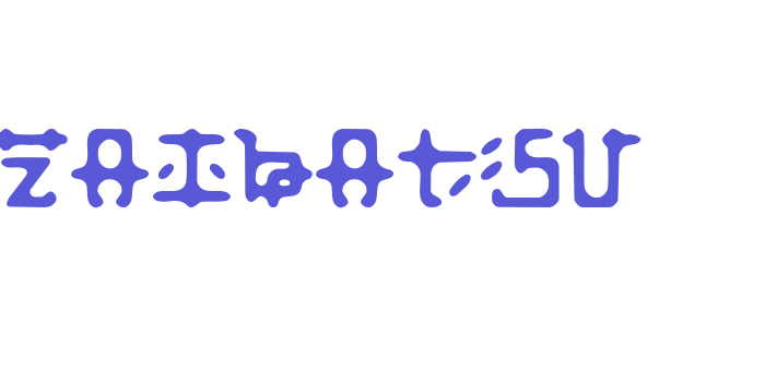 Zaibatsu Font Download