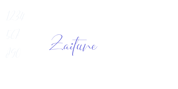 Zaitune font free