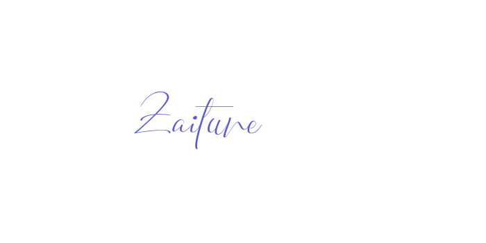 Zaitune Font Download