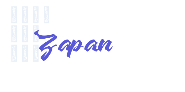 Zapan font free