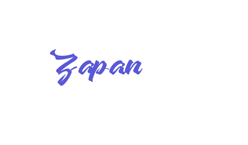 Zapan Font Download