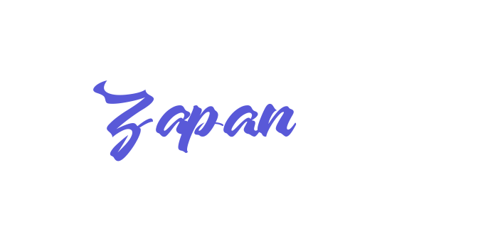 Zapan Font Download