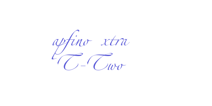 Zapfino Extra LT-Two Font Download