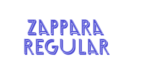 Zappara Regular-font-download