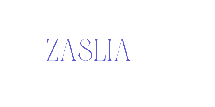 Zaslia Font Download