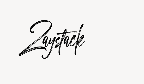 Zaystack Font