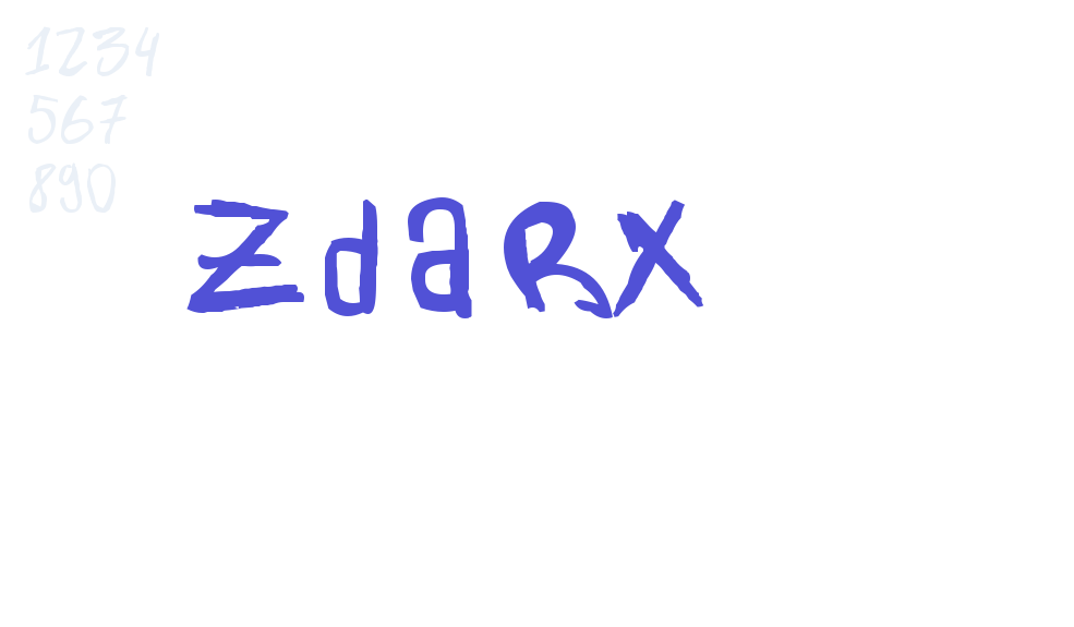 Zdarx-font-download