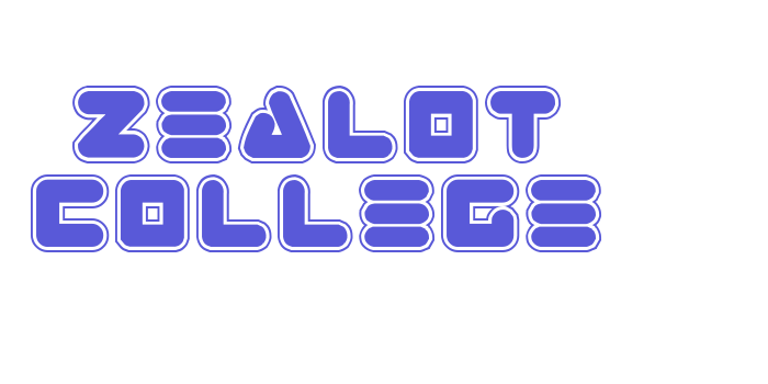 Zealot College Font Download