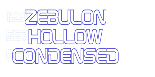 Zebulon Hollow Condensed-font-download
