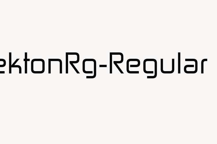 ZektonRg-Regular font download