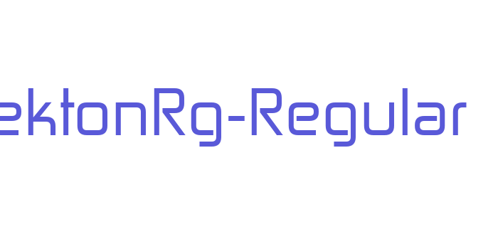 ZektonRg-Regular Font Download