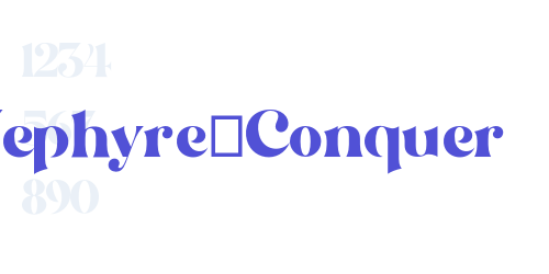 Zephyre_Conquer-font-download