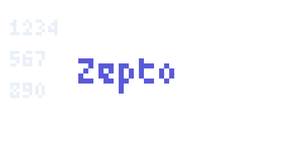 Zepto font free