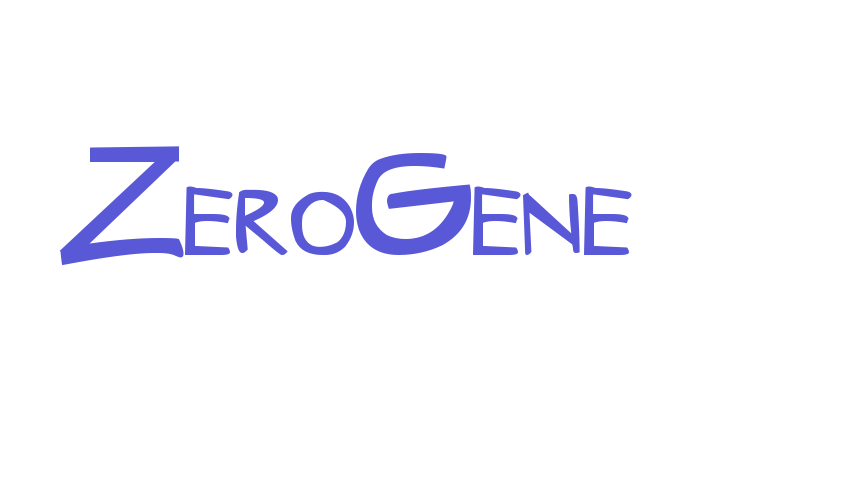 ZeroGene Font