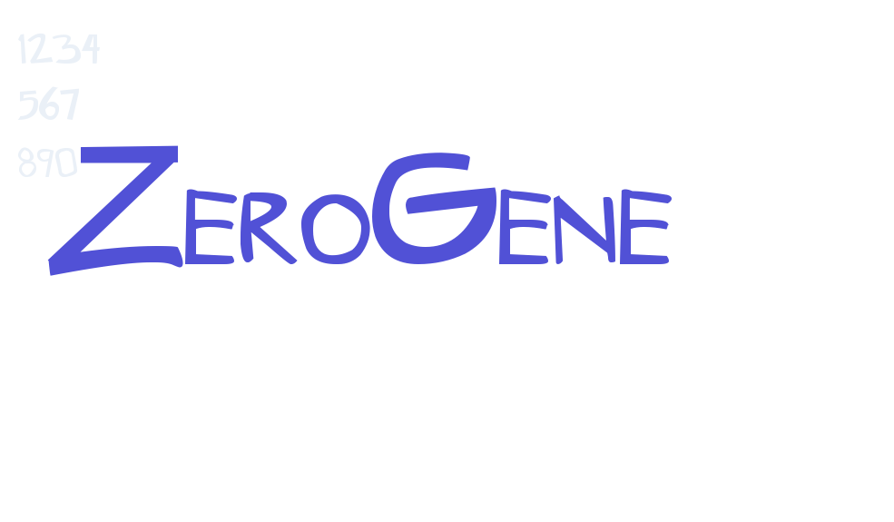 ZeroGene-font-download