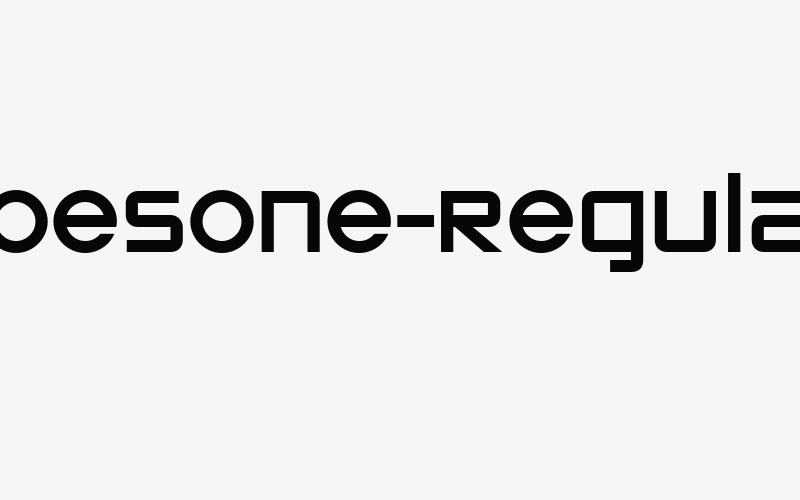 ZeroesOne-Regular Font