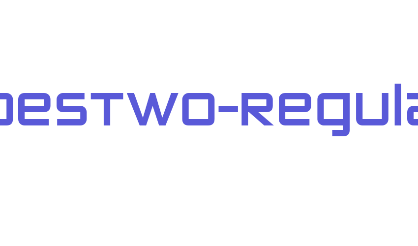 ZeroesTwo-Regular Font