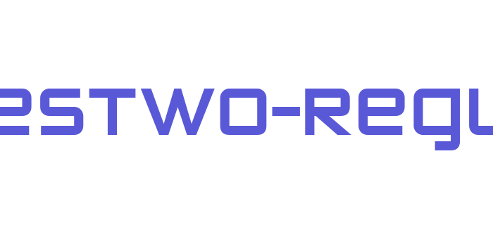 ZeroesTwo-Regular Font