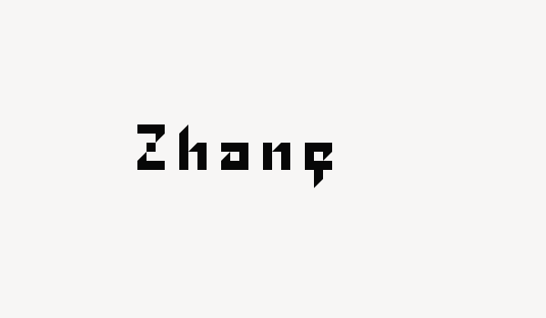 Zhang Font