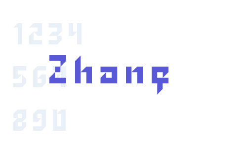 Zhang Font Download