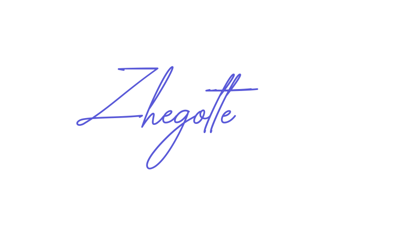 Zhegotte Font