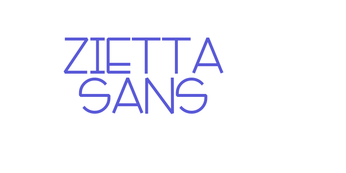 Zietta Sans Font Download